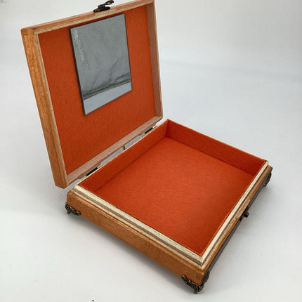 0range Bright Floral Box