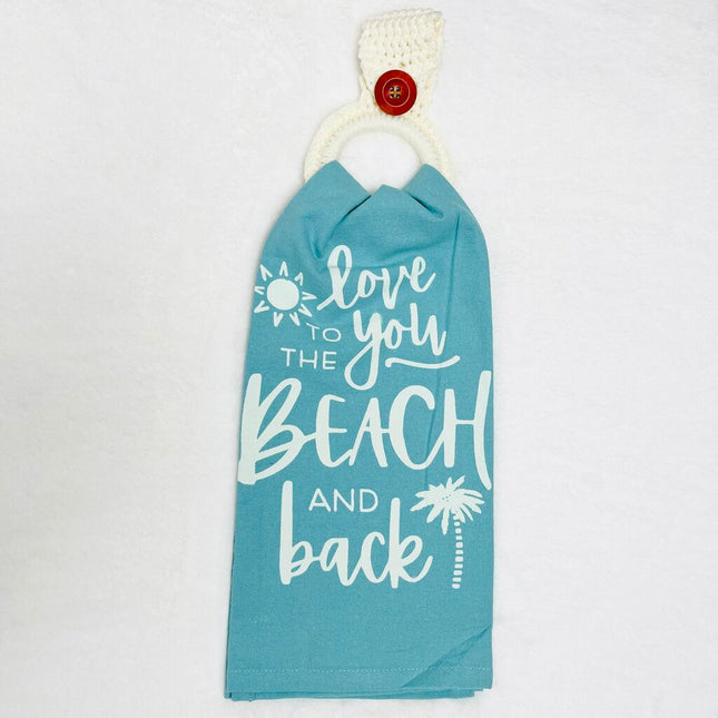 Hanging Towel Set - Love You to the Beach and Back