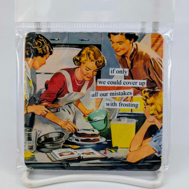 If only we could cover up all our mistakes with frosting