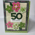 50th Stitched Card