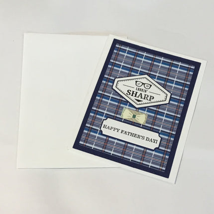 Lookin' Sharp: Happy Fathers Day Card