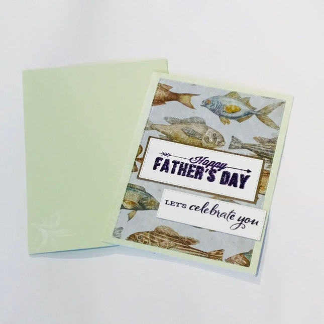 Let's celebrate you: Happy Fathers Day Card