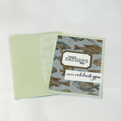 Let's celebrate you: Happy Fathers Day Card