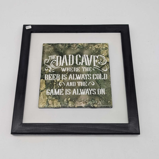 6x6 DAD Cave- Green-Mounted/Framed