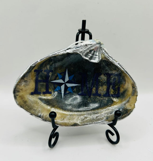 'HOME' Nautical Blue Clam from Newport, RI