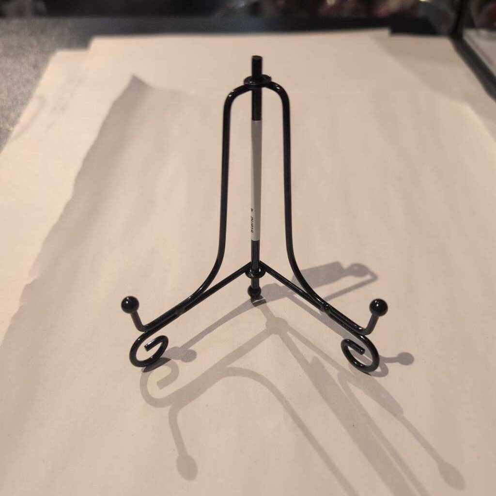 4" iron stand