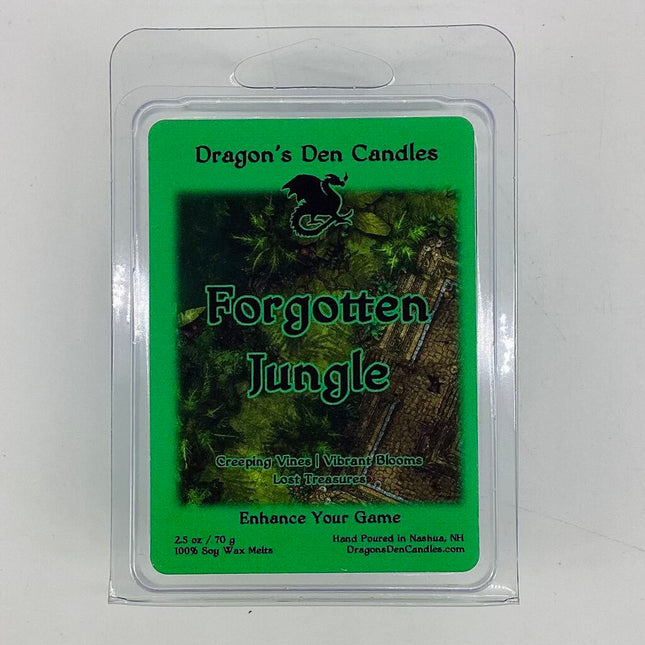 FORGOTTEN JUNGLE - Wax Melt - Dragon's Den Candles