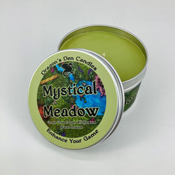 MYSTICAL MEADOW - Tin - Dragon's Den Candles - view 1