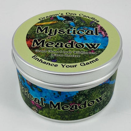 MYSTICAL MEADOW - Tin - Dragon's Den Candles
