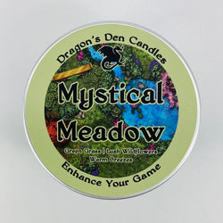 MYSTICAL MEADOW - Tin - Dragon's Den Candles - view 3