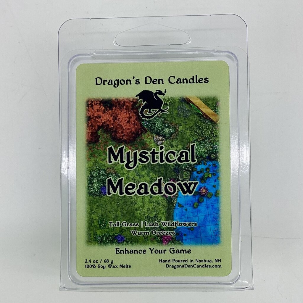 MYSTICAL MEADOW - Wax Melt - Dragon's Den Candles