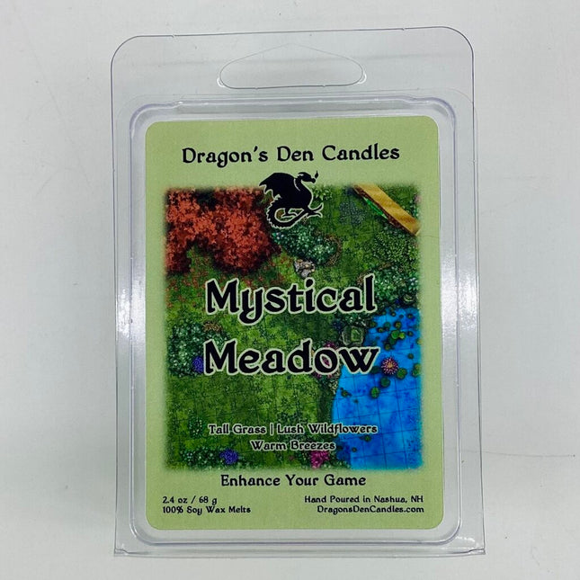 MYSTICAL MEADOW - Wax Melt - Dragon's Den Candles