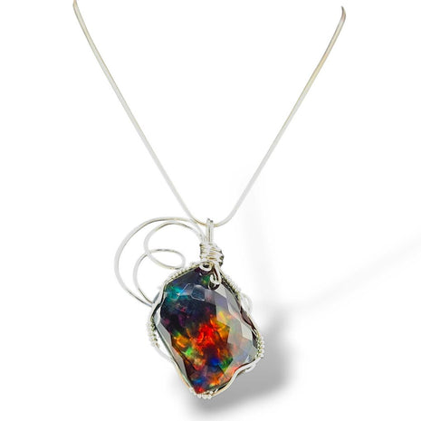 Faceted Ammolite