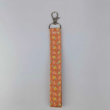 08 Small Green Gingham Keychain