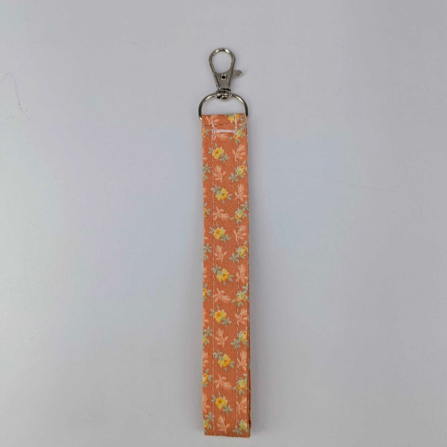 08 Small Green Gingham Keychain