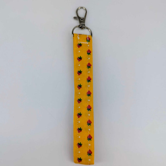 09 Red Strawberry Keychain