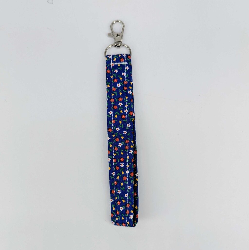 012 Light Pink Floral Keychain