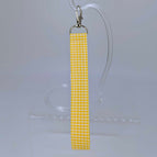 Yellow and White Plaid