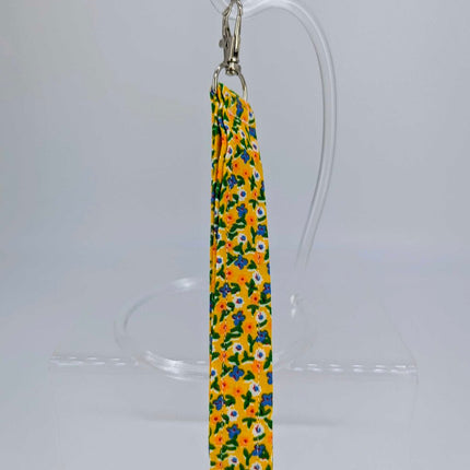 041 Blue Floral 2 Keychain