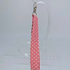 Light Pink with White Hearts