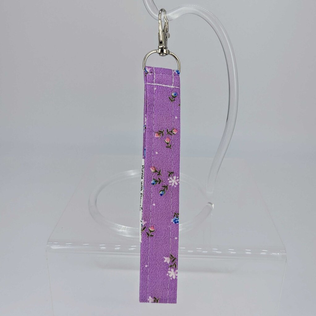 033 Pink Red Hearts Keychain