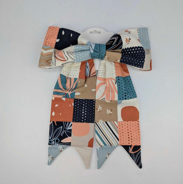 Oversize Patchwork Bow