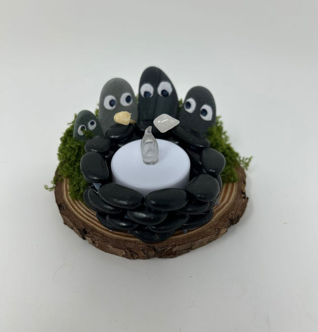Pebble People Fire Pit - Black