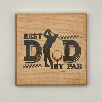 Best Dad By Par - Blue