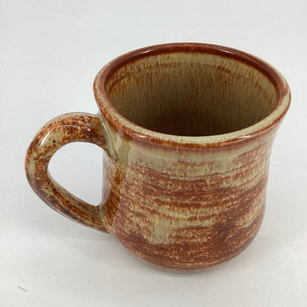 Orange speckle mug