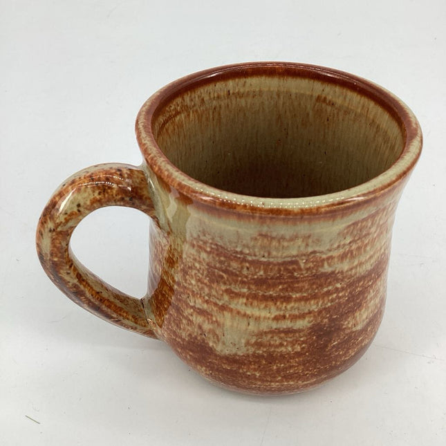 Orange speckle mug
