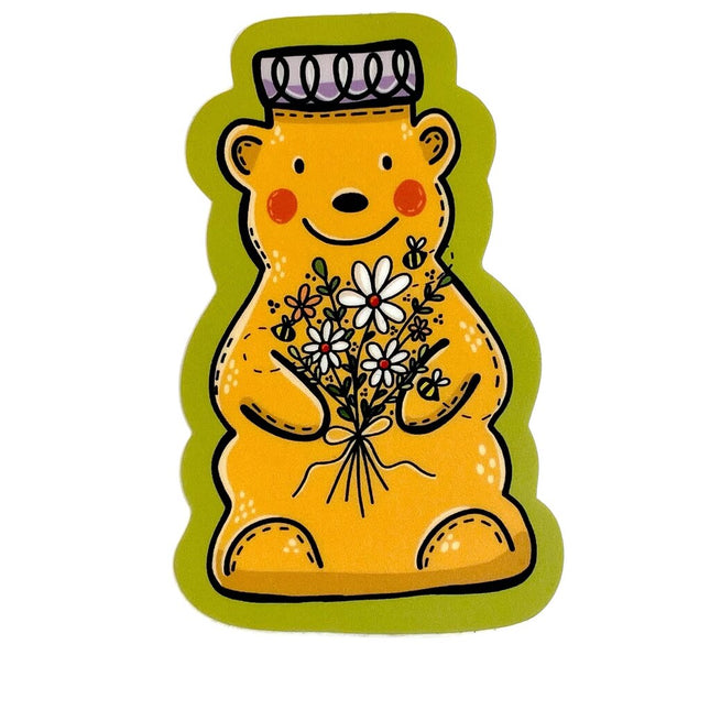 Honey bear sticker