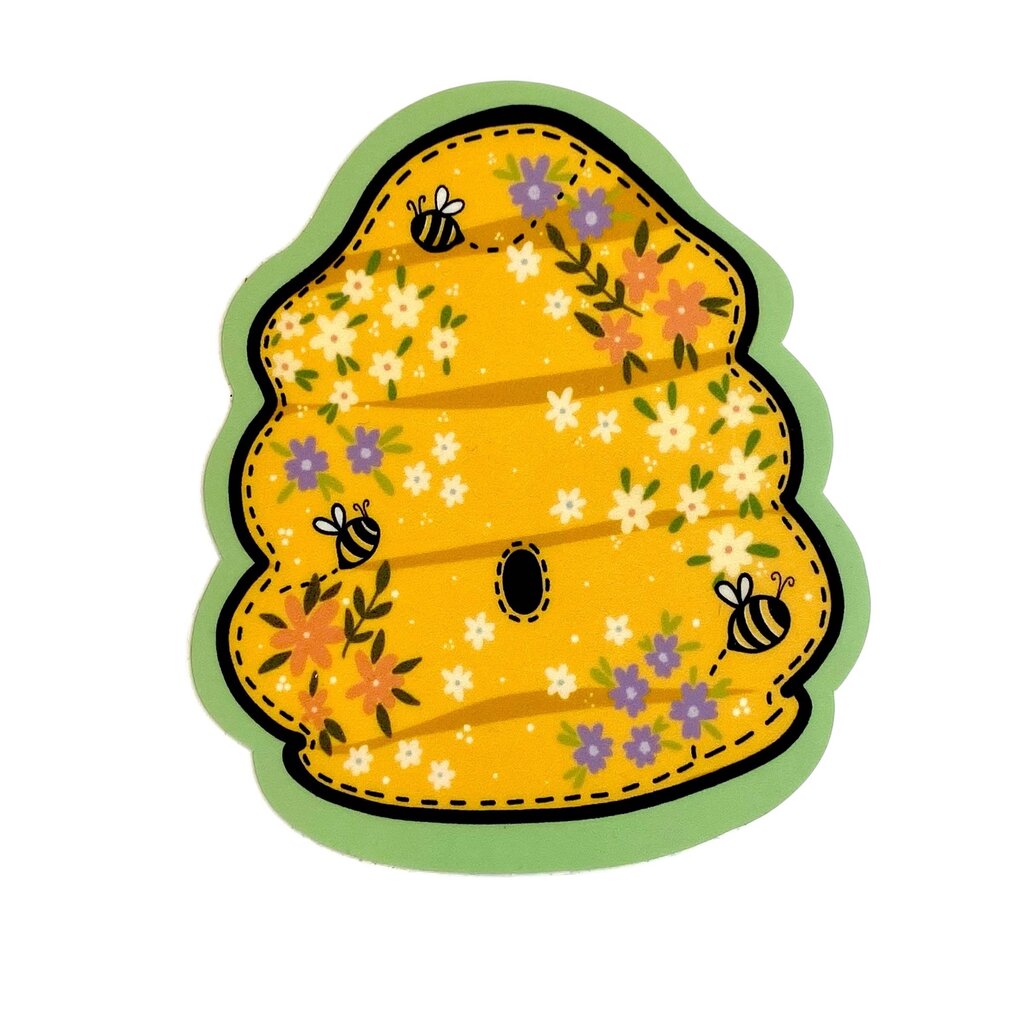 Beehive sticker