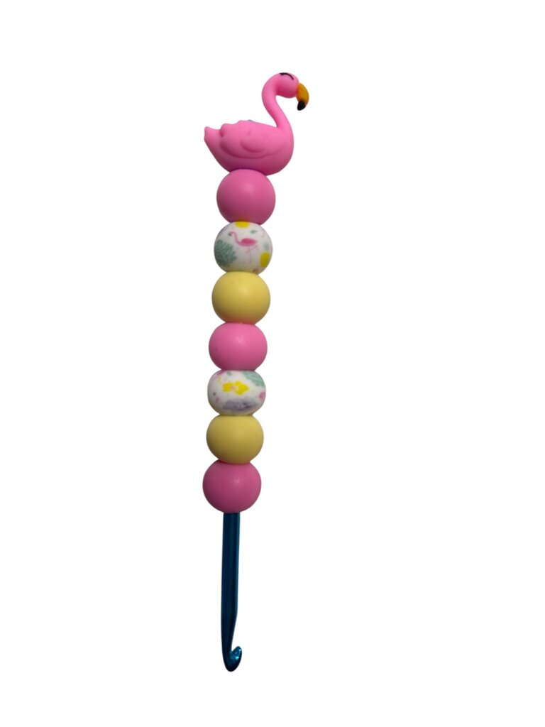 Ergonomic crochet hook 5mm Flamingo