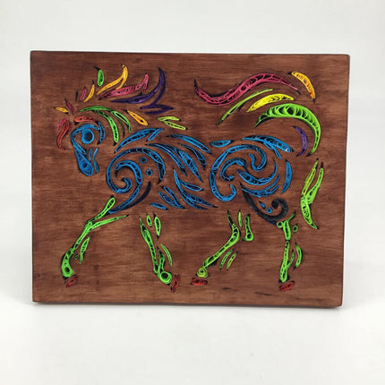 Stallion w/ Quilling