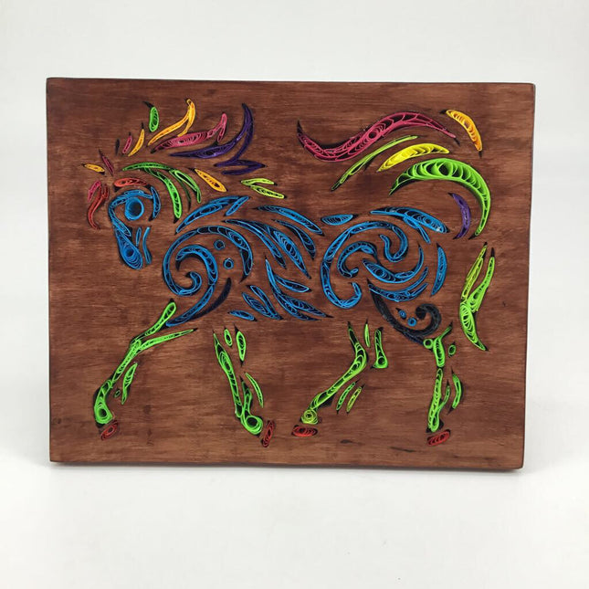 Stallion w/ Quilling