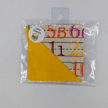 CORNER BOOKMARK - Numbers