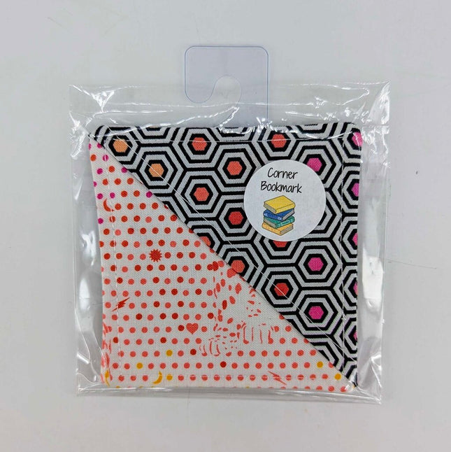 CORNER BOOKMARK - Hexagons