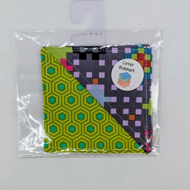 CORNER BOOKMARK - Hexagons and Squares