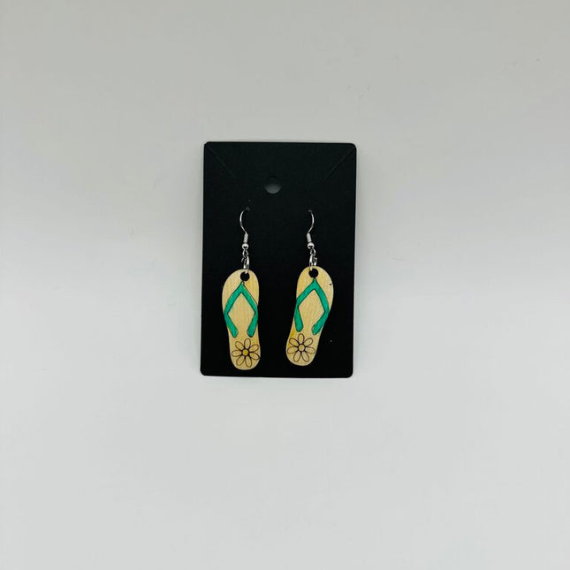 Flip Flop Daisy Teal