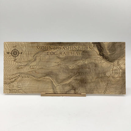 Mount Washington Cog Railway on Solid Maple