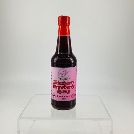 Elderberry Strawberry Syrup