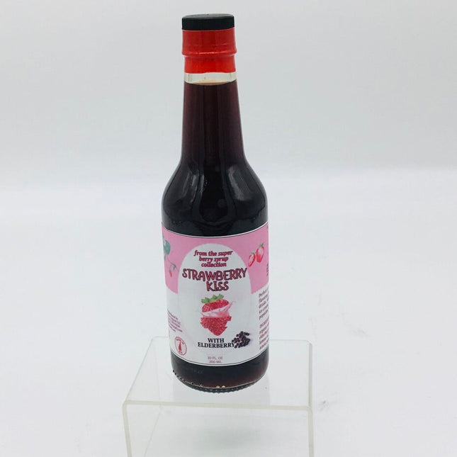 Strawberry Elderberry Syrup