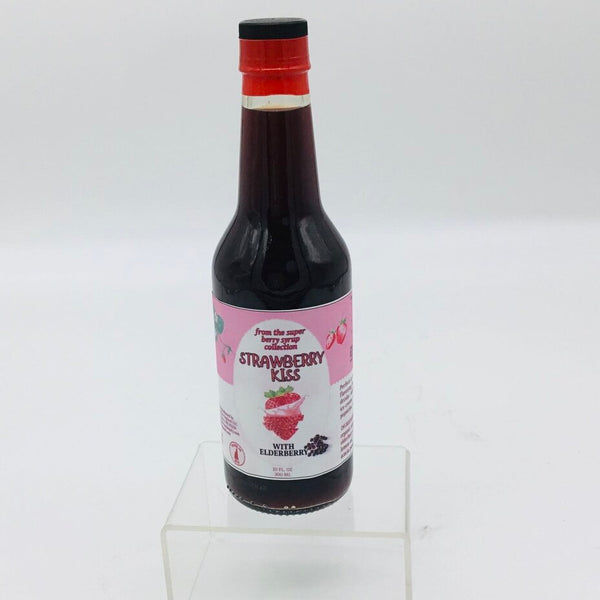 Strawberry Elderberry Syrup
