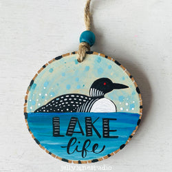 LOON LAKE LIFE ORNAMENT - view 1