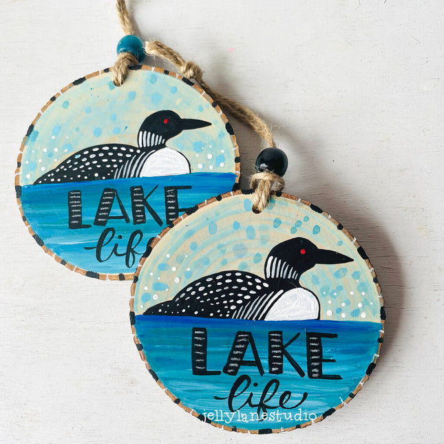 LOON LAKE LIFE ORNAMENT