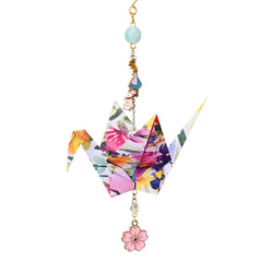 Origami Crane Ornament #2022L - view 1