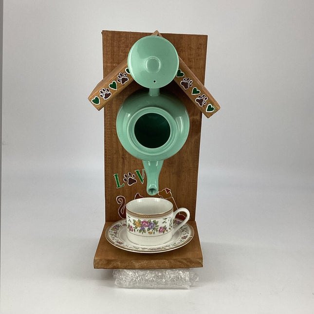 teapot bird house