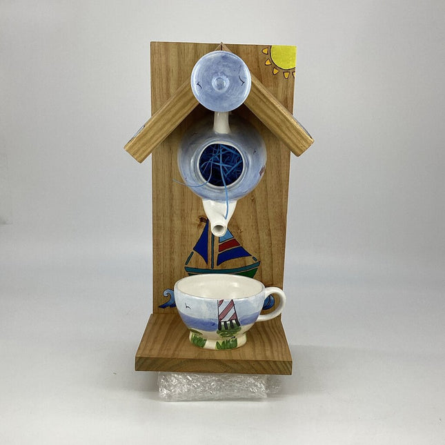 teapot bird house