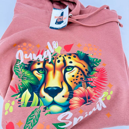 Jungle Spirit Hoodie Pink