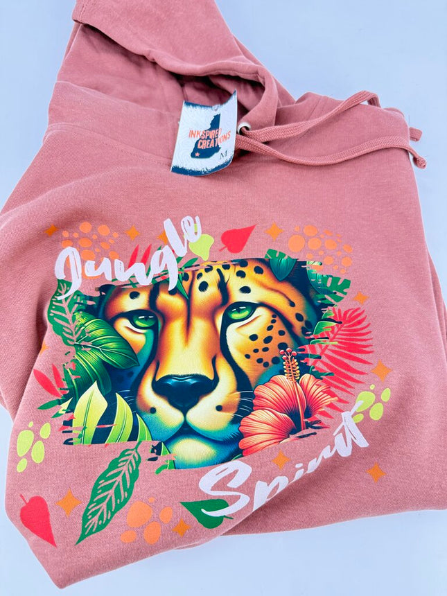 Jungle Spirit Hoodie Pink
